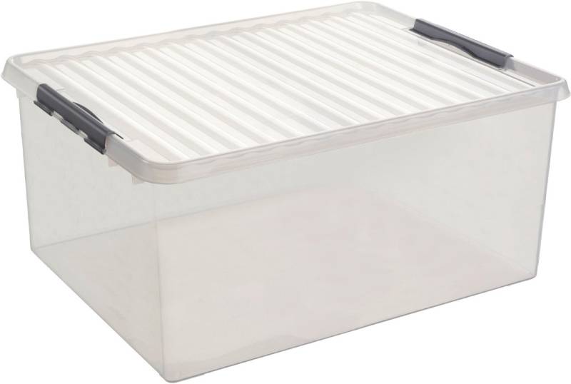 Sunware Aufbewahrungsbox mit Deckel Q-Line 120 L transparent von Sunware