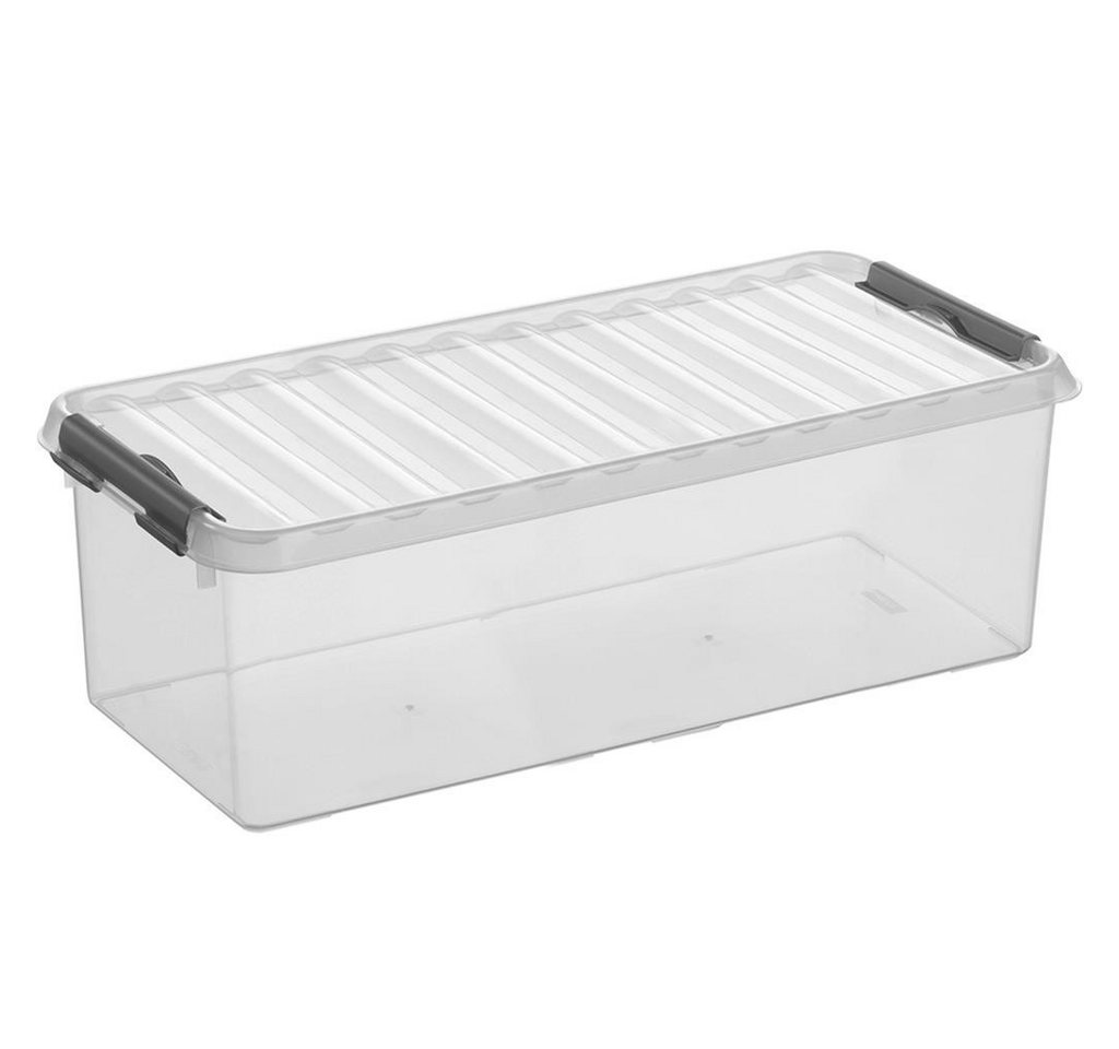 Sunware Aufbewahrungsbox Q-line 9,5L Box für vielseitige Aufbewahrung im Längsformat Sunware Aufbewahrungsbox Q-line 9,5L Box für vielseitige Aufbewahrung im Längsformat von Sunware