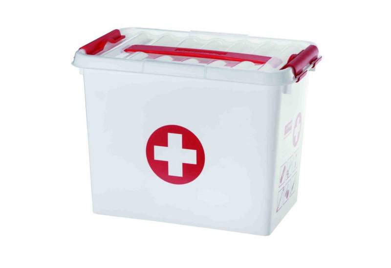 Sunware Aufbewahrungsbox Q-line First Aid Box mit Einsatz von Sunware
