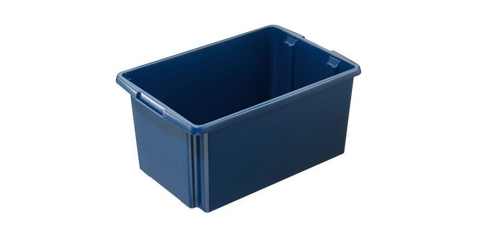 Sunware Aufbewahrungsbox Sunware Drehstapel-Box Nesta 51 L blau 59,5 x 39,5 von Sunware