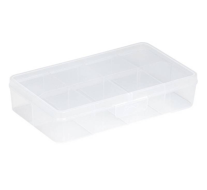 Sunware Aufbewahrungsbox Sunware Sortierbox Q-Line 8 Fächer 24,5 x 15 x 5,2 von Sunware