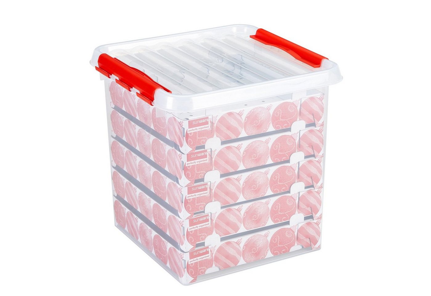 Sunware Aufbewahrungsbox Weihnachtskugelbox mit Trays für 125 Kugeln Aufbewahrungsbox Kiste Sunware Aufbewahrungsbox Weihnachtskugelbox mit Trays für 125 Kugeln Aufbewahrungsbox Kiste von Sunware