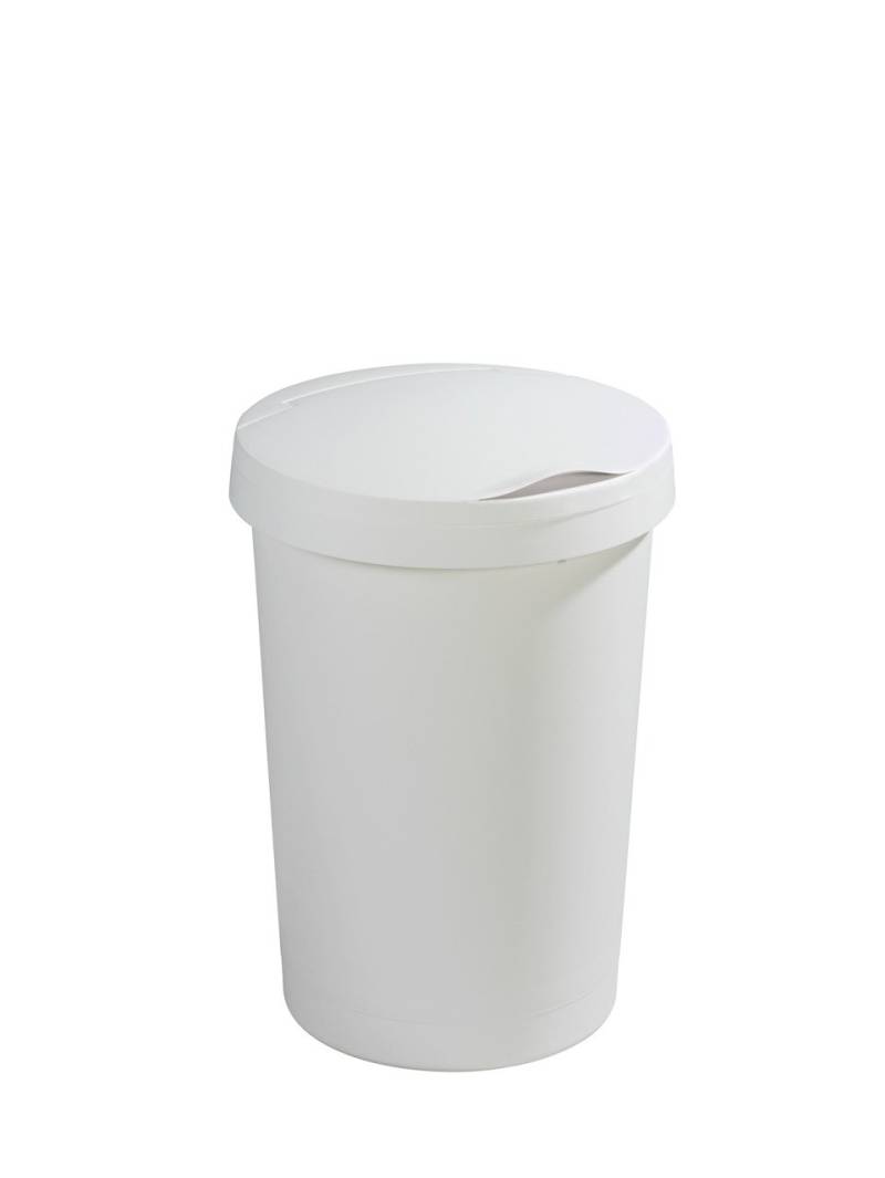 Sunware Klappdeckel-Abfalleimer Twinga 45L weiß von Sunware