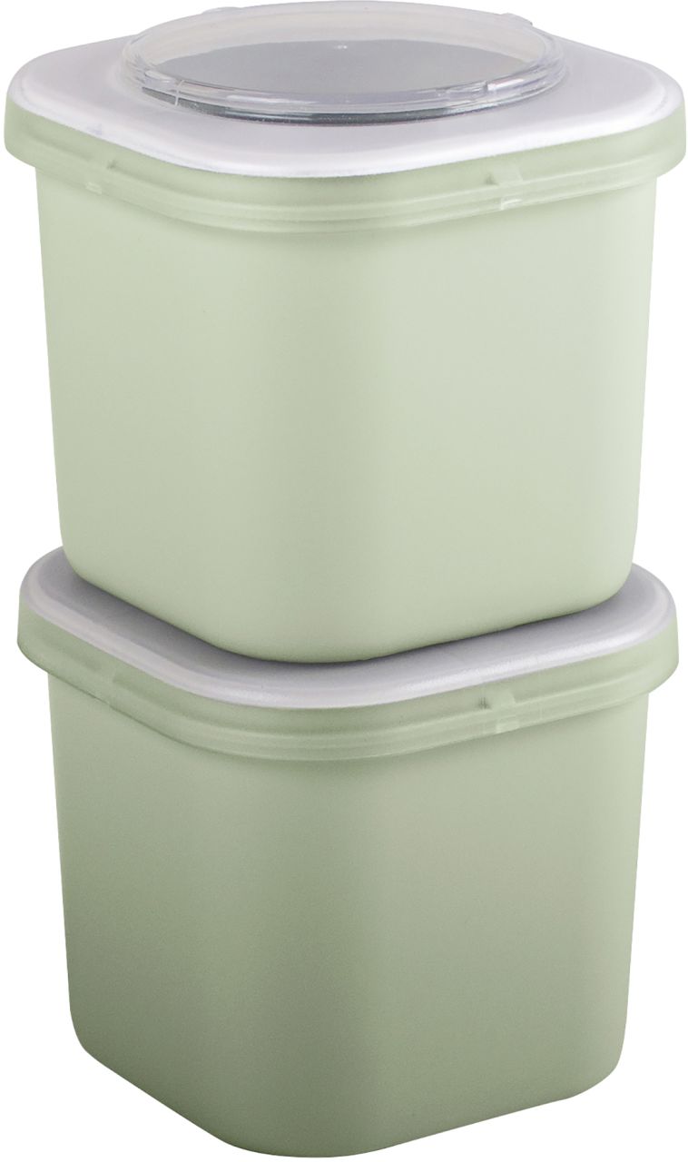 Sunware Food to Go Lunchbox Sigma Home 2er-Set grün von Sunware