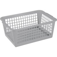 Sunware - Mehrzweckkörbchen Basic large 15L silber 37,5 x 26 x 15 cm Boxen, Körbchen & Kisten von Sunware