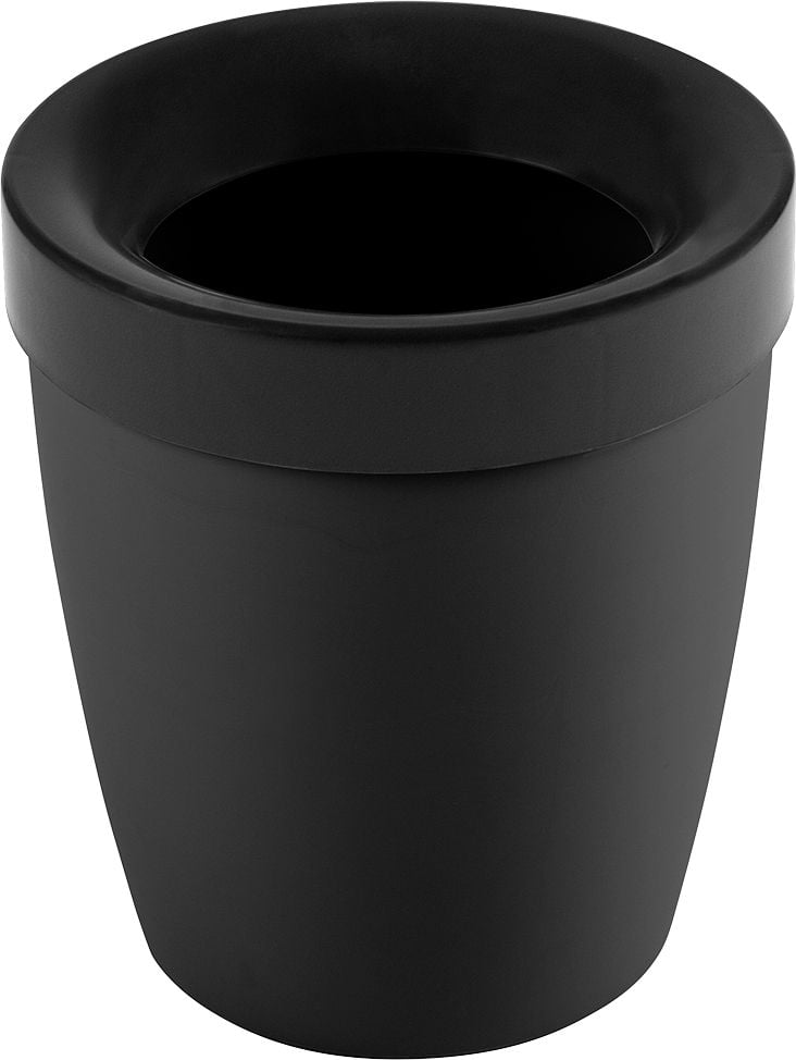 Sunware Tiglo Tischabfalleimer 1,5 L schwarz 14 x 14 x 22 cm von Sunware