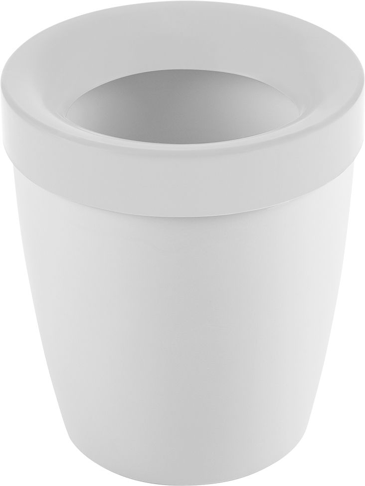 Sunware Tiglo Tischabfalleimer 1,5 L weiß 14 x 14 x 22 cm von Sunware