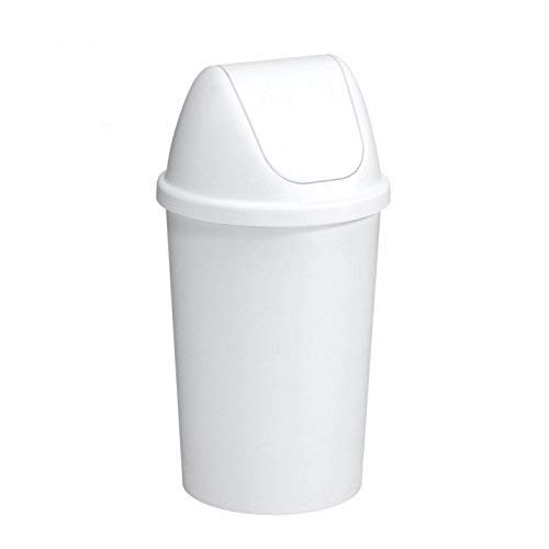 SUNWARE Twinga Mülleimer mit Schwenkdeckel - 45 L - weiß von SUNWARE perfectly organised