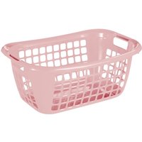 Sunware Wäschekorb Basic 48L rosa 55 x 38 x 23 cm Wäschekorb von Sunware