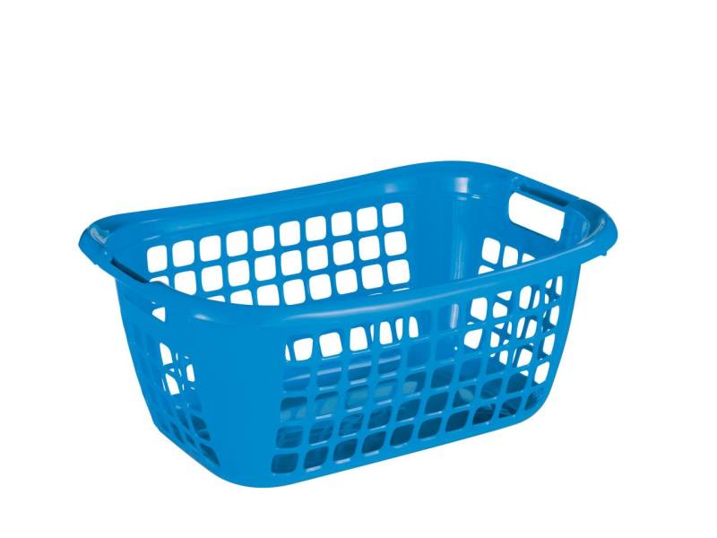 Sunware Wäschekorb Sunware Wäschekorb Basic 48L blau 55 x 38 x 23 cm von Sunware