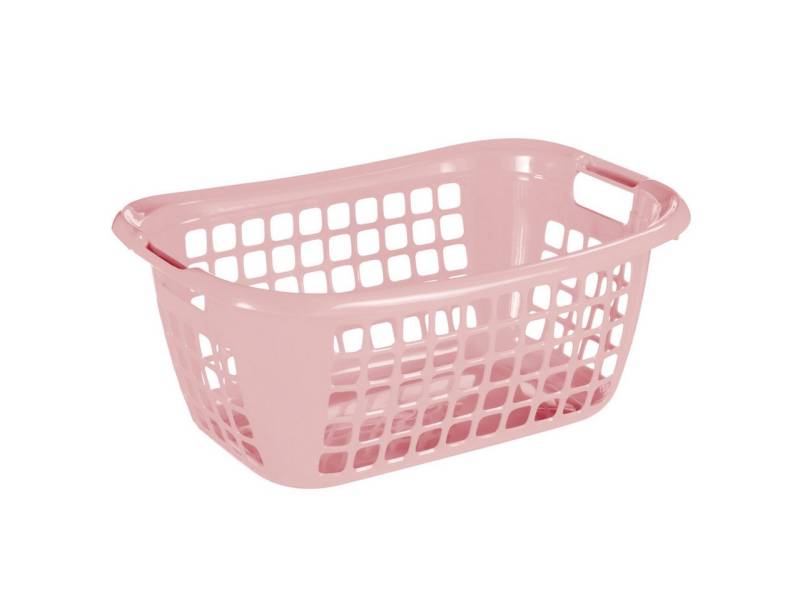 Sunware Wäschekorb Sunware Wäschekorb Basic 48L rosa 55 x 38 x 23 cm von Sunware