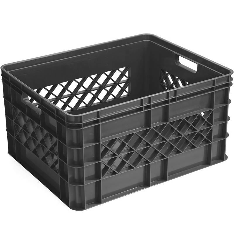 Sunware offene Aufbewahrungsbox Square 52L anthrazit 50 x 40 x 26 cm von Sunware