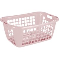 Sunware - Wäschekorb Basic 79L rosa 65 x 45 x 27 cm Wäschekorb von Sunware