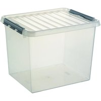 sunware Aufbewahrungsboxen Helit Box 52 L Q-Line 52,0 l - 50,0 x 40,0 x 38,0 cm transparent von Sunware