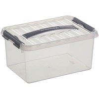 sunware Q-line 30,0 x 20,0 x 14,0 cm Aufbewahrungsbox 6,0 l - transparent von sunware®