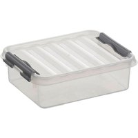 sunware Q-line Aufbewahrungsbox 1,0 l 20,0 x 15,0 x 6,0 cm - transparent von Sunware