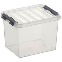 sunware Q-line Aufbewahrungsbox 3,0 l transparent 20,0 x 15,0 x 14,0 cm von Sunware