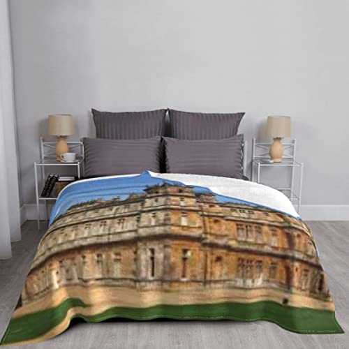 Downton Abbey Decke Tagesdecke Bett Karierte Decken Babydecke Karierte Decke Strandtuch,100*150Cm von Sunxciast