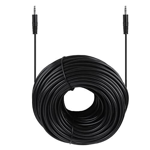 Sunydog 3,5 Mm Kupfer Männlich Abgeschirmtes Audiokabel -Soundqualität Lautsprecher HiFi 30m (30 m) von Sunydog