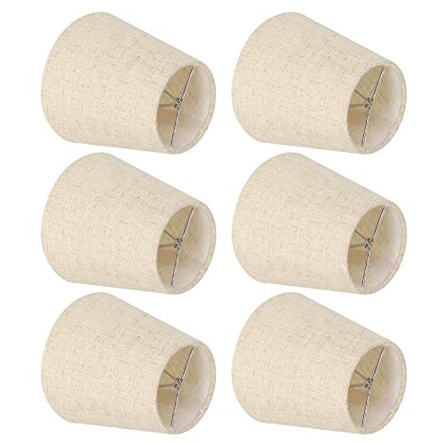 Sunydog 6PCS Nordic Style E14 Kronleuchter Lampenschattenmaterial Wandlampe Home Dekoration von Sunydog