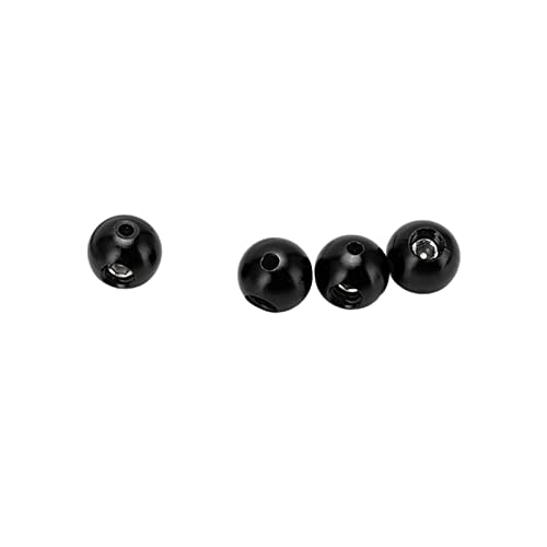 Sunydog Bike -Kabel -Endkappen Aluminiumlegierung Robust (Schwarz) von Sunydog