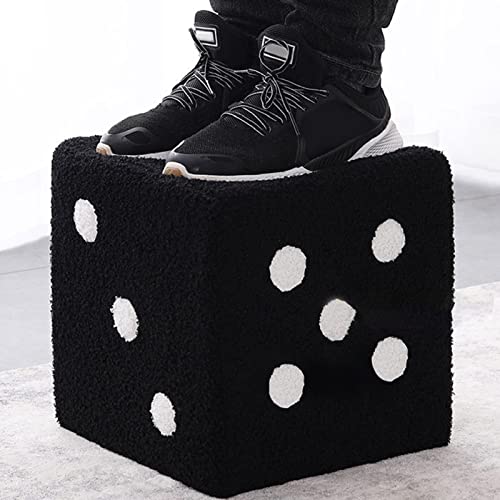 Sunydog Komfortable Weiche FußHocker Würfel Hocker Heim Wohnzimmer Schlafzimmer - Premiumqualität, Langlebig (29x29x25cm) von Sunydog