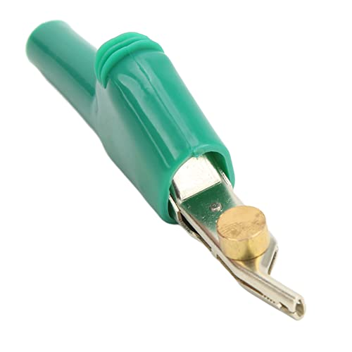 Sunydog Krokodil -Clamp/Holder -Spannungstest Klemme Telekommunikationsnadel 25mm Öffnung J.60043 Elektronische Instrumente (Grün) von Sunydog