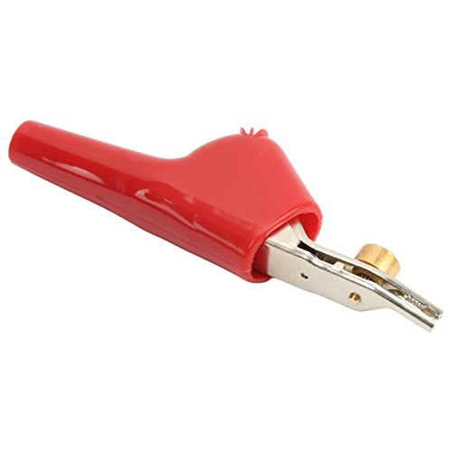 Sunydog Krokodil -Clamp/Holder -Spannungstest Klemme Telekommunikationsnadel 25mm Öffnung J.60043 Elektronische Instrumente (Rot) von Sunydog