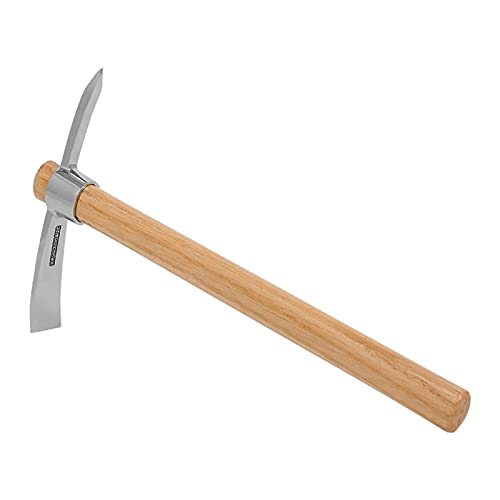 Sunydog Mini Spitzhacke,Outdoor Camping Multifunktionale Spitzhacke Schwere Edelstahl Spitzhacke Handhacke mit Holzgriff Sunydog Mini Spitzhacke,Outdoor Camping Multifunktionale Spitzhacke Schwere Edelstahl Spitzhacke Handhacke mit Holzgriff von Sunydog