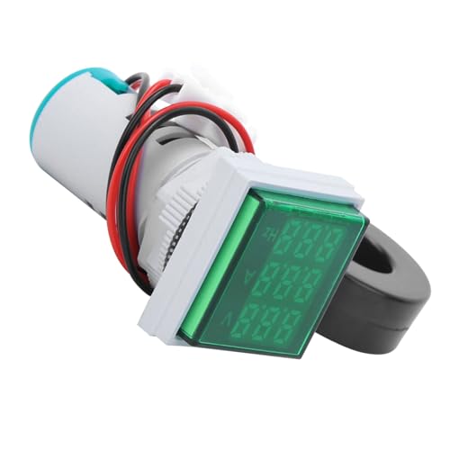 Sunydog Multifunktions Digitales Quadrat -Anzeigespannungsstromfrequenztester Elektrische Arbeiten (Grün) von Sunydog