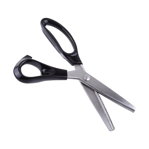 Sunydog Professionelle Stoff Dekorative Pinkingschere Schere Runde Kantenbälle Joint Stoffe (3 mm) von Sunydog