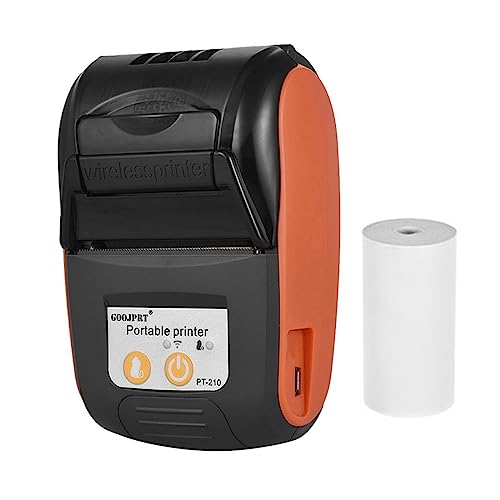 Sunydog Pt-210 Tragbarer Thermodrucker, 58 mm, für Einzelhandel, Restaurants, Factories Logistik von Sunydog