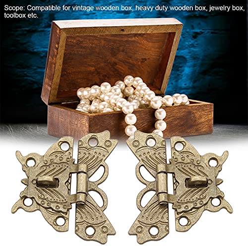 Sunydog Retro Vintage Decorative Latch Pad Lock Hölzer Schmuckschrankszene - Premiumqualität, Langlebig Sunydog Retro Vintage Decorative Latch Pad Lock Hölzer Schmuckschrankszene - Premiumqualität, Langlebig von Sunydog