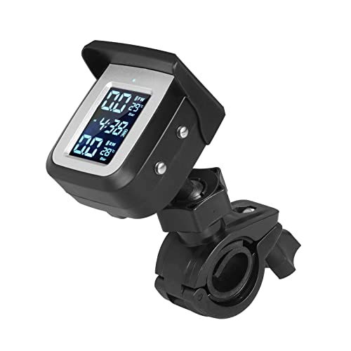 Sunydog Tyre Pressure Monitoring System Solar Power Wireless Tire Pressure Monitoring System with 2 External Sensors Temp & Pressure LCD Display Auto-Alarm Auto Sleep & Awake for Motorcycle Sunydog Tyre Pressure Monitoring System Solar Power Wireless Tire Pressure Monitoring System with 2 External Sensors Temp & Pressure LCD Display Auto-Alarm Auto Sleep & Awake for Motorcycle von Sunydog