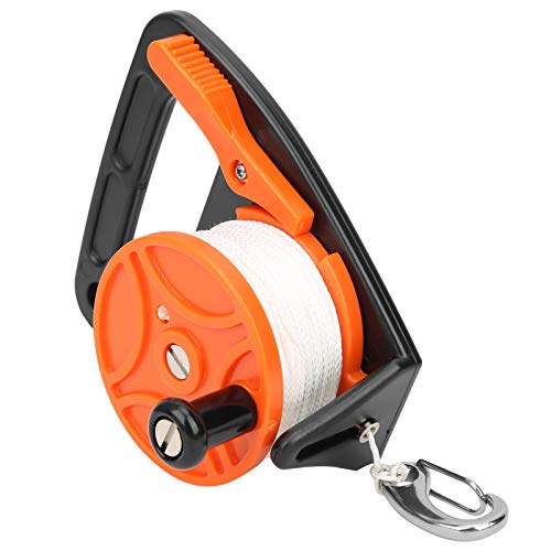 Sunydog Tauchleitungsrollen -Tauchgeräte Handlungsseilkombination Unterwasserhöhle (Orange) von Sunydog