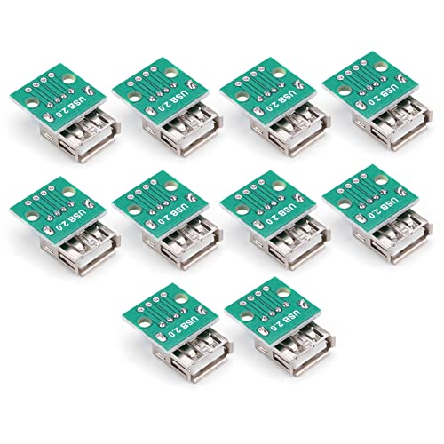 Sunydog Weibliche Sockel - -Board 10pcs 2,54 Mm Pitch Adapter Connector Versorgung von Sunydog