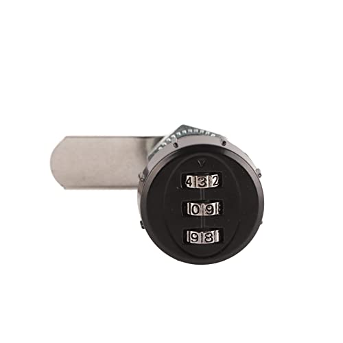 Sunydog Ziffercode -Kombination Cam Cabinet Zink Legierungskennwort Sicherheitssicherung Codierte Sperrschränke (L = 30,5 19~23 mm Schrankstärke) von Sunydog