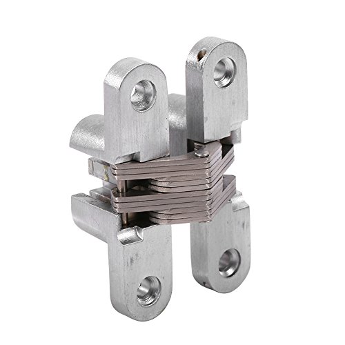 Sunydog Zinklegierung Klapptürscharniere 180 Grad Rotation Stabiler Installationsschrank Gleit - Premiumqualität, Langlebig (68,8 mm) von Sunydog