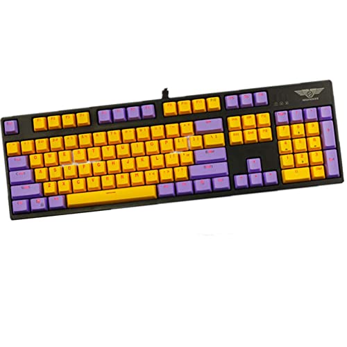 Sunzit Keycap Gaming, 104 PBT Tasten Backlight Layout Tasten Backlit Keycaps PBT ANSI Keyset OEM Profilel für Cherry MX Gaming Mechanical Tastatur von Sunzit