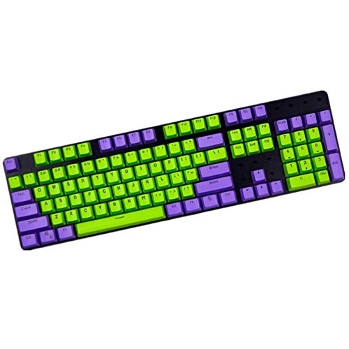 Sunzit Keycap Gaming, 104 PBT Tasten Backlight Layout Tasten Backlit Keycaps PBT ANSI Keyset OEM Profilel für Cherry MX Gaming Mechanical Tastatur von Sunzit