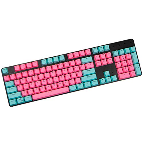 Sunzit Keycap Gaming, 104 PBT Tasten Backlight Layout Tasten Backlit Keycaps PBT ANSI Keyset OEM Profilel für Cherry MX Gaming Mechanical Tastatur von Sunzit