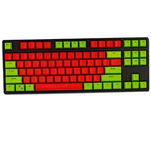 Sunzit Keycap Gaming, 87 PBT Tasten Backlight Layout Tasten Backlit Keycaps PBT ANSI Keyset OEM Profilel für Cherry MX Gaming Mechanical Tastatur von Sunzit