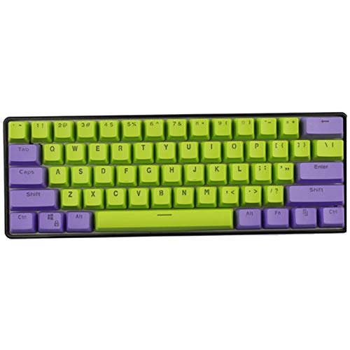Sunzit Keycaps,61 Keycaps Backlight PBT Tastenkappe für Ducky / GH60 / RK61 / ALT61 Keyboard Keys (Keyboard von Sunzit
