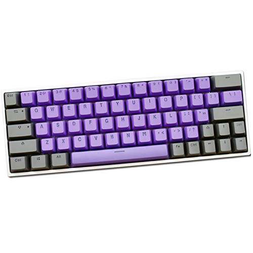 Sunzit Keycaps, 64 Keycaps Backlight Mechanische Tastatur PBT Keycaps für GK64 / SK64 Keyboard Keys(nur Keycaps von Sunzit