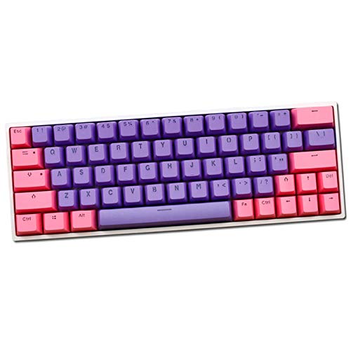 Sunzit Keycaps, 64 Keycaps Backlight Mechanische Tastatur PBT Keycaps für GK64 / SK64 Keyboard Keys (Keyboard von Sunzit