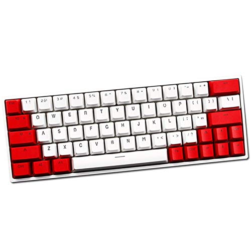 Sunzit Keycaps, 64 Keycaps Backlight Mechanische Tastatur PBT Keycaps für GK64 / SK64 Keyboard Keys (Keyboard von Sunzit