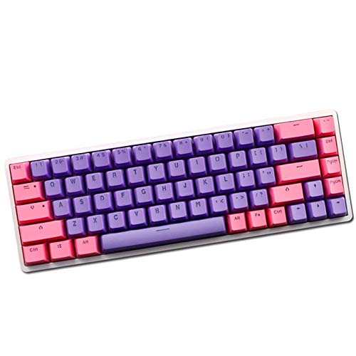 Sunzit Keycaps, 68 Keycaps Backlight Mechanische Tastatur PBT Keycaps für TADA68 PRO / SP68 /RK837 /RK855 Keyboard Keys (Keyboard von Sunzit