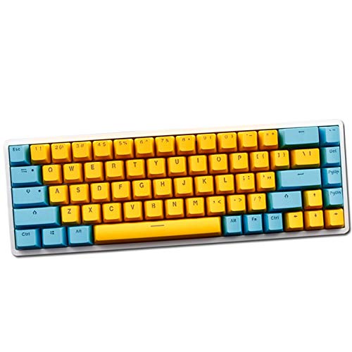 Sunzit Keycaps, 68 Keycaps Backlight Mechanische Tastatur PBT Keycaps für TADA68 PRO / SP68 /RK837 /RK855 Keyboard Keys (Keyboard von Sunzit