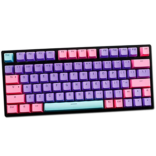 Sunzit Keycaps, 78 Keycaps Backlight Mechanische Tastatur PBT Keycaps für Cherry MX Keyboard Keys (Keyboard von Sunzit