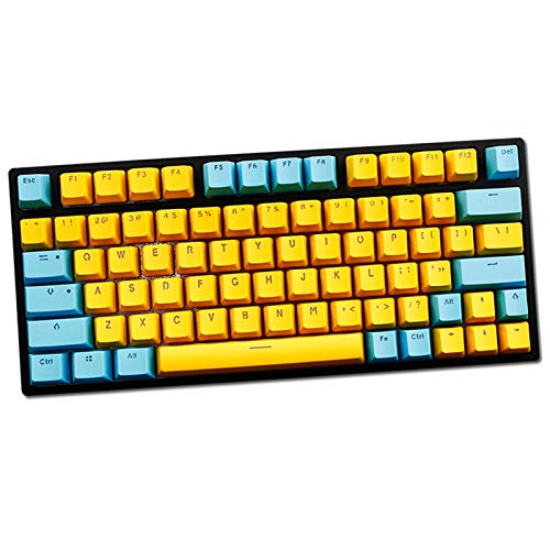 Sunzit Keycaps, 78 Keycaps Backlight Mechanische Tastatur PBT Keycaps für Cherry MX Keyboard Keys (Keyboard von Sunzit